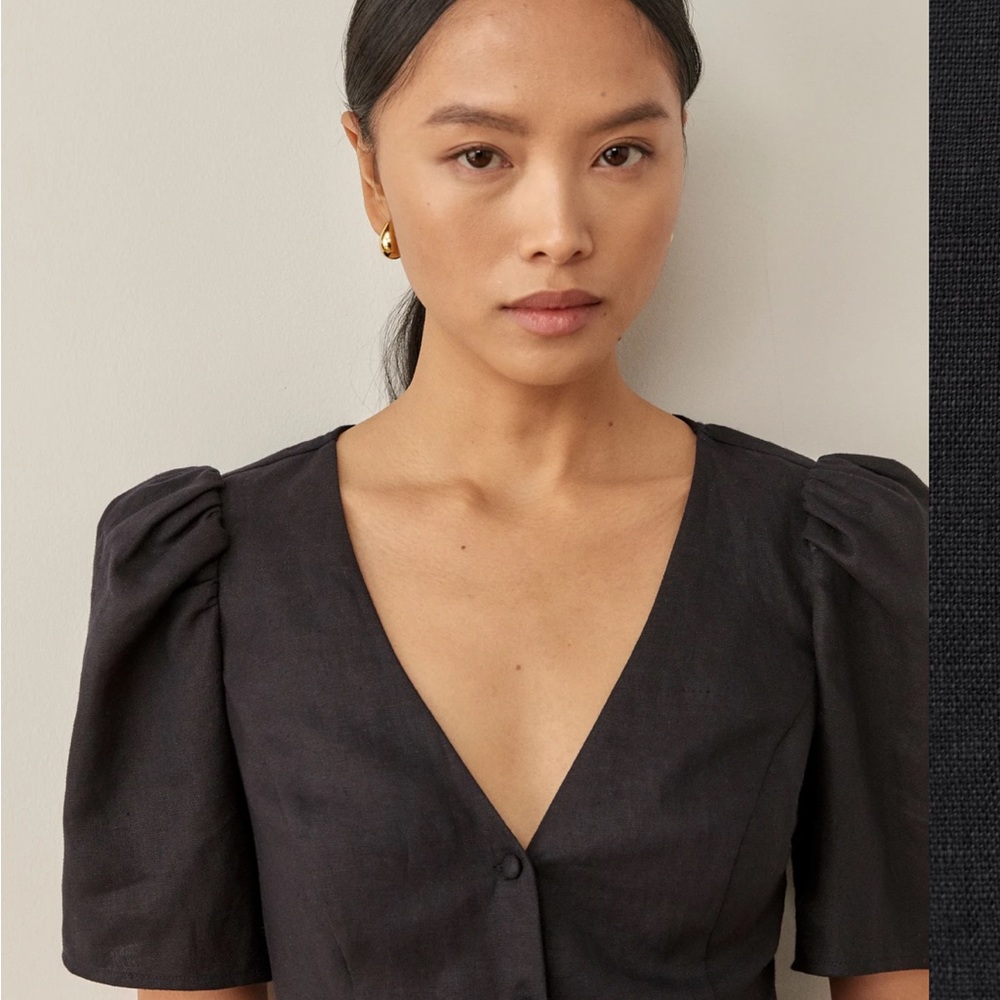 Black reformation Newbury dress - 8